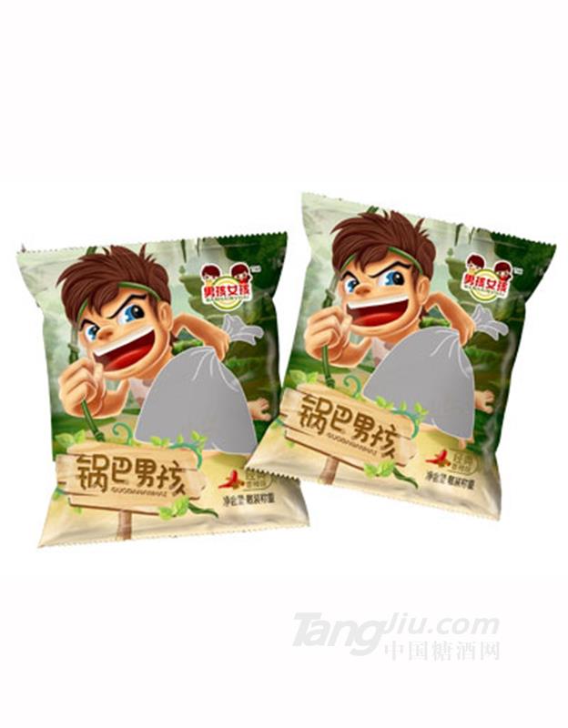 锅巴男孩烧烤味锅巴