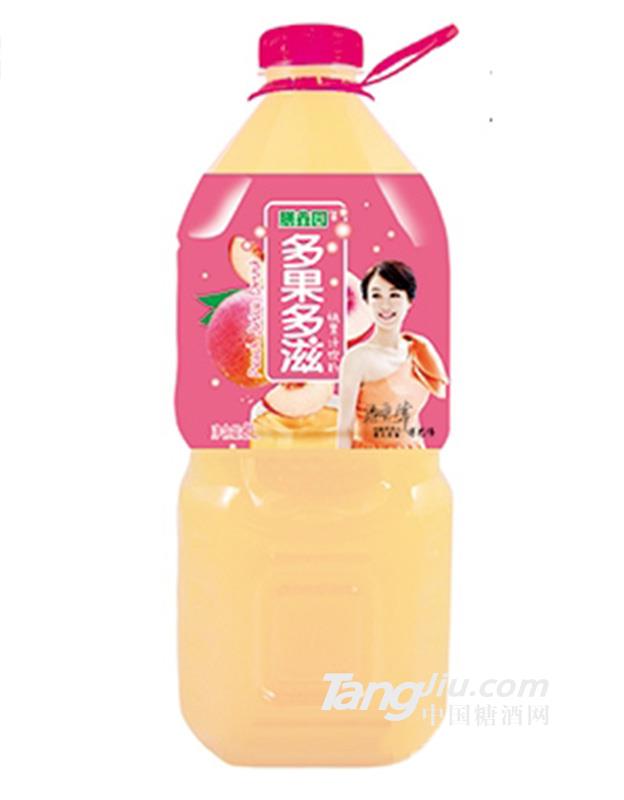 膳鑫园多果多滋桃汁2L