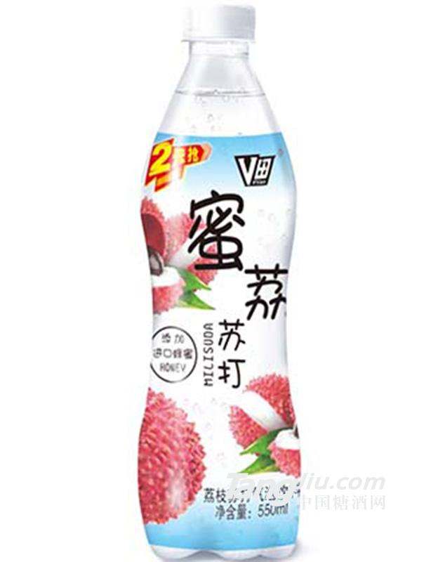 蜜荔苏打气泡饮料550ml