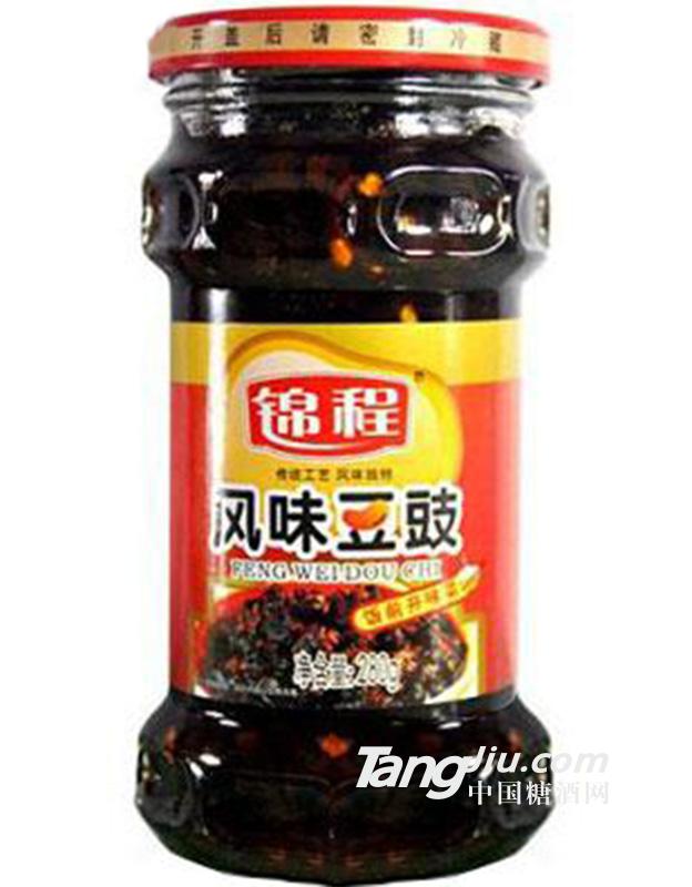 锦程风味豆豉280g