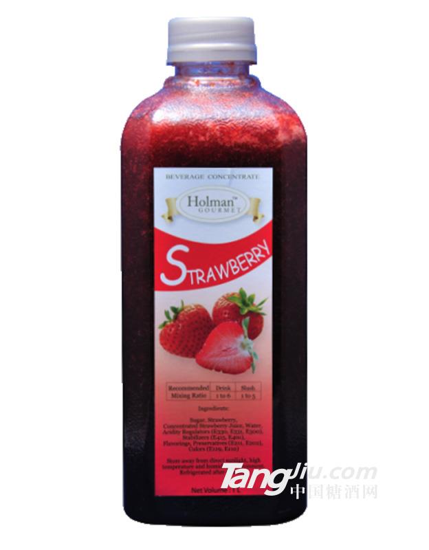 康民濃縮草莓汁飲品