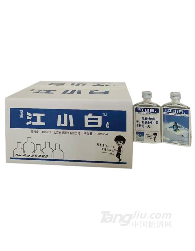 40°京澜江小白100mlx24