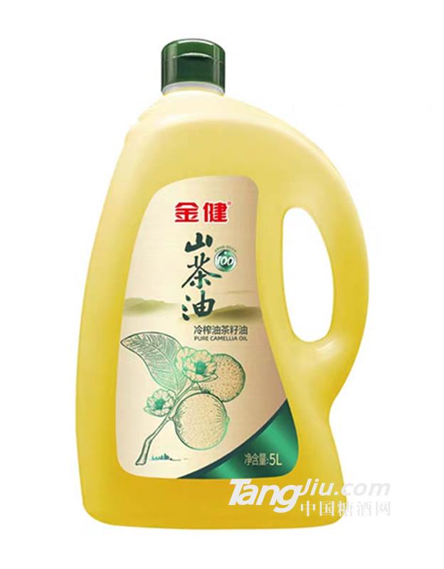 金健冷榨山茶油5L