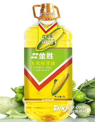 金胜非转基因玉米胚5L食用油