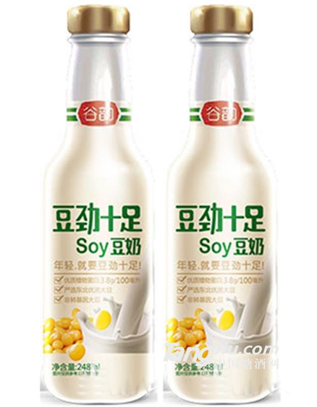 谷韵豆劲十足soy豆奶248ml