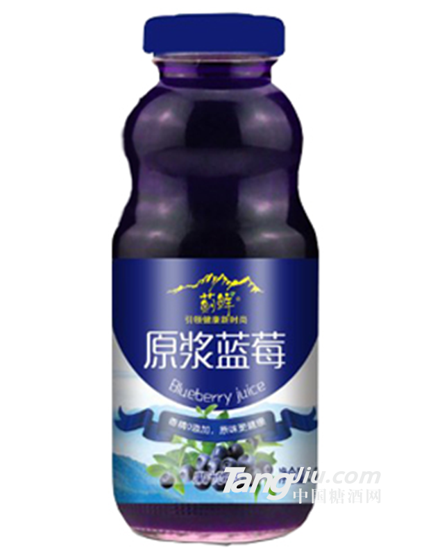 蓟鲜原浆蓝莓饮品