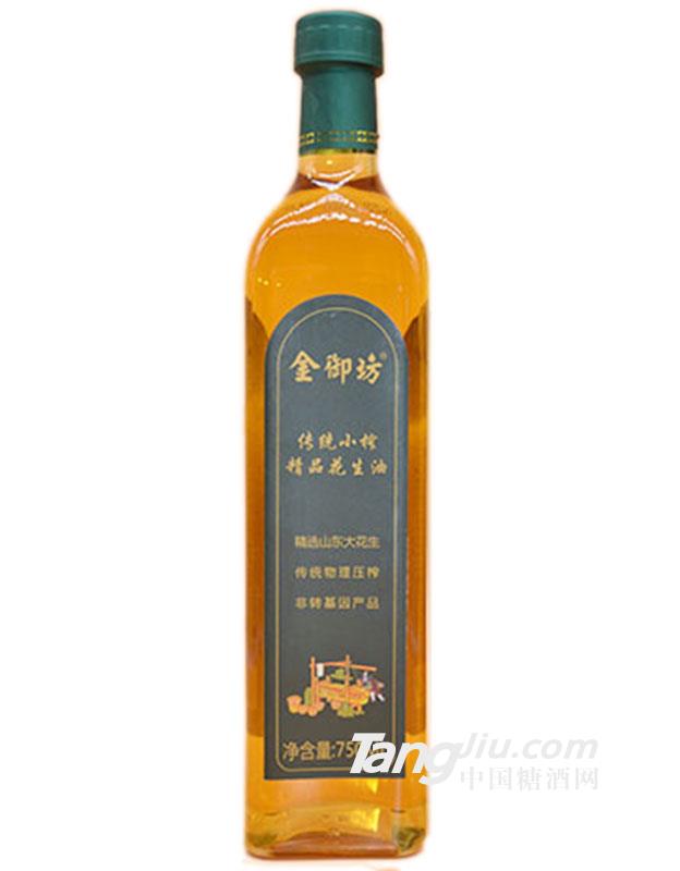 金御坊传统小榨精品花生油-750ml