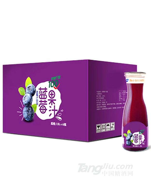 靖江初元蓝莓果汁1.5L