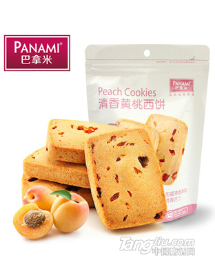 巴拿米清清香黄桃西饼-150g