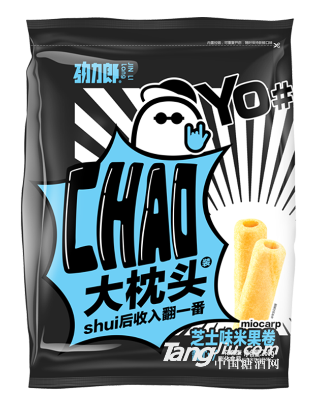 劲力郎大枕头米果卷芝士味260g