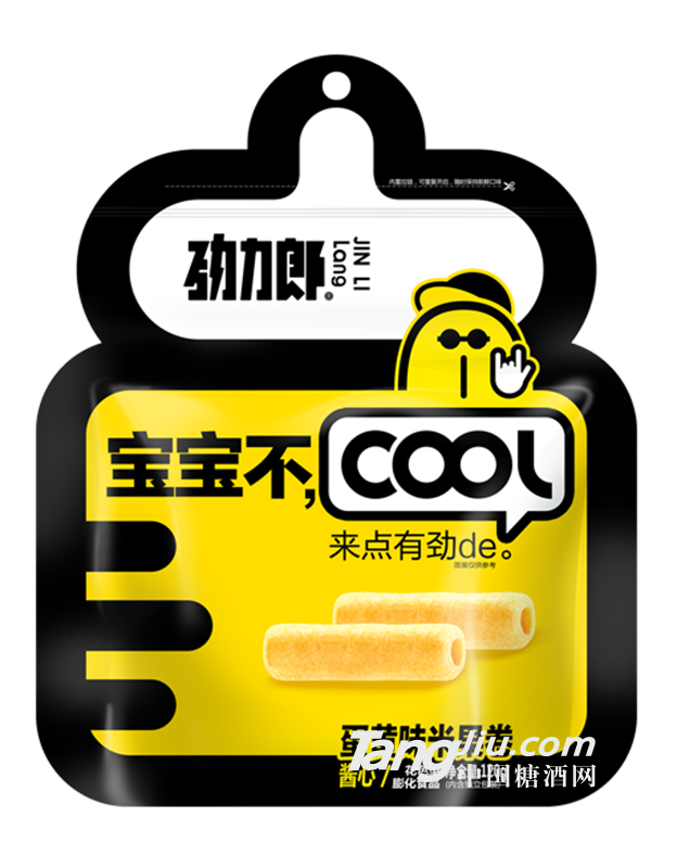 劲力郎不cool米果卷蛋黄味120g
