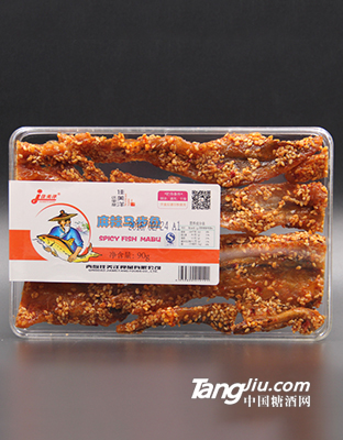 佳美洋-麻辣马步鱼-90g