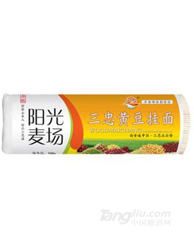 三忠阳光黄豆挂面