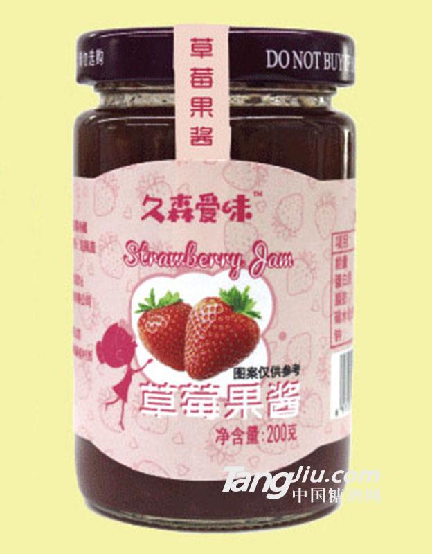 久森爱味天然大果粒草莓果酱200g