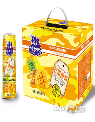 特种兵芒果凤梨果汁960mlx6