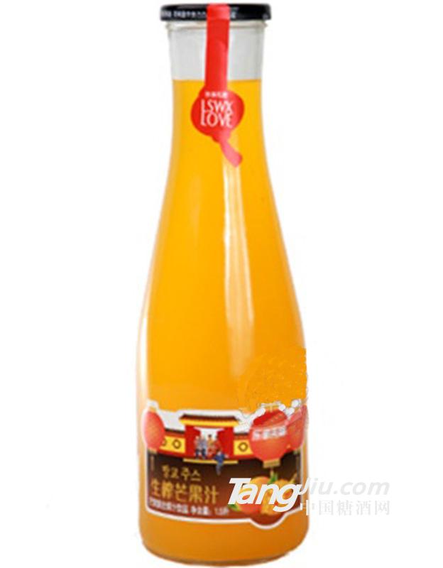 乐事无限生榨芒果汁饮料1.5