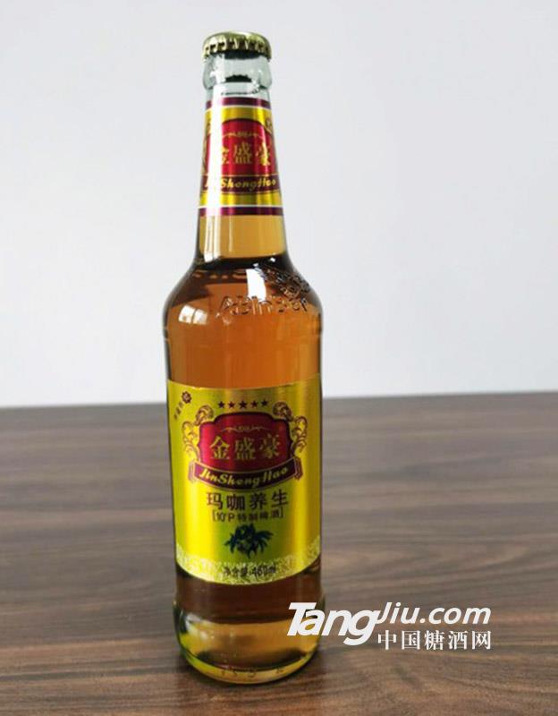 金盛豪玛咖养生特质啤酒460ml