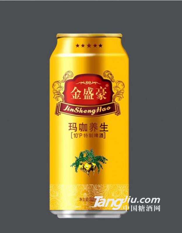 金盛豪玛咖养生特质啤酒330ml