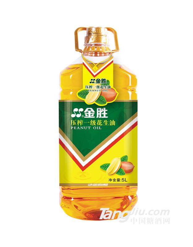 压榨一级花生油5L
