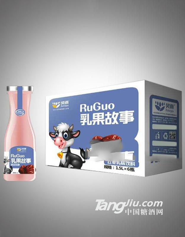 昊雨 红枣乳味饮料1.5L
