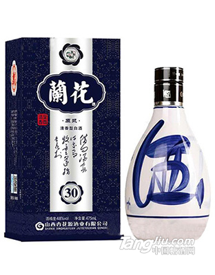 48°聚杏村兰花原浆酒475ml