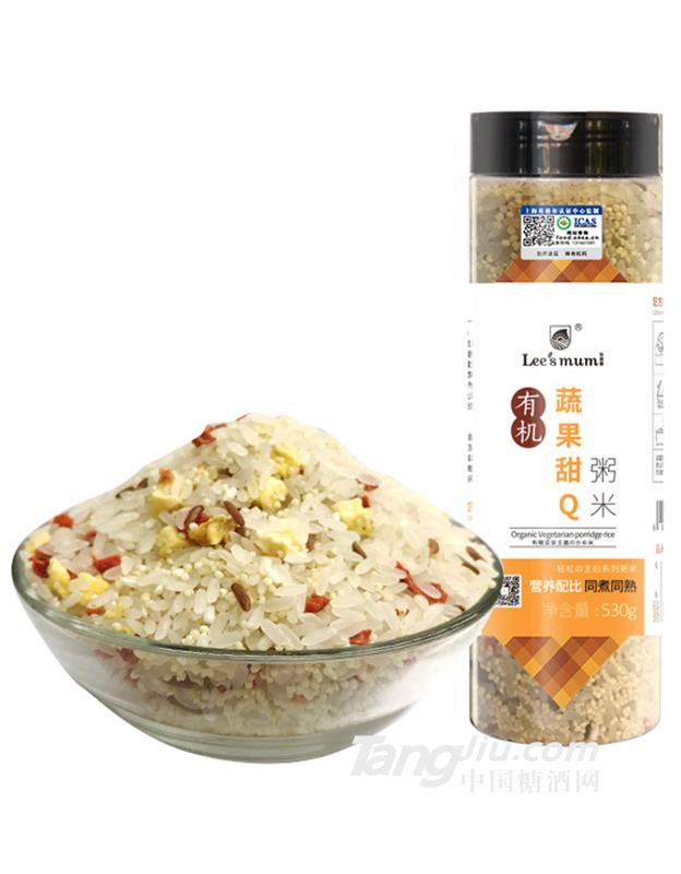 乐食麦有机蔬果甜Q粥米530g