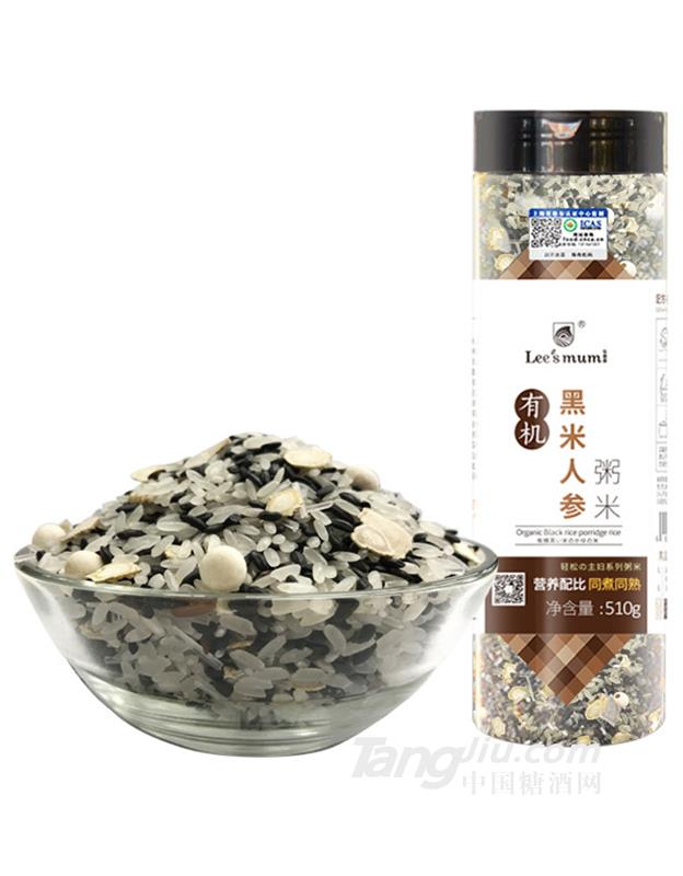 乐食麦有机黑米人参粥米510g