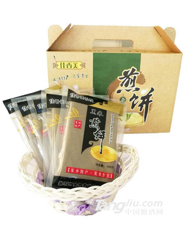 黑米煎饼