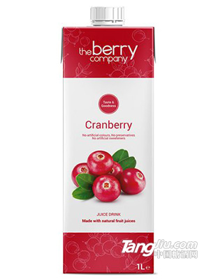 The Berry Company – 小紅莓汁1L