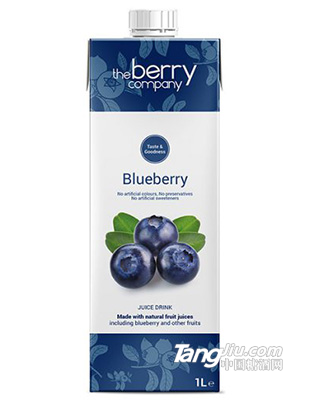 The Berry Company – 藍莓汁1L