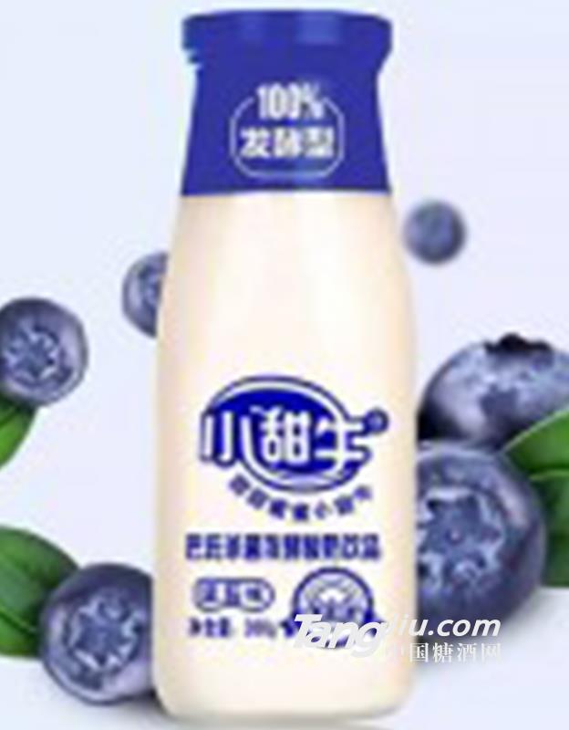 小甜牛发酵型酸奶饮品蓝莓味300g