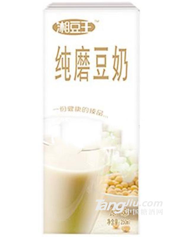 湘豆王纯磨豆奶250ml