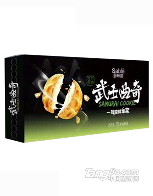 莎布蕾商武士曲奇牛奶鸡蛋羹96g（盒）