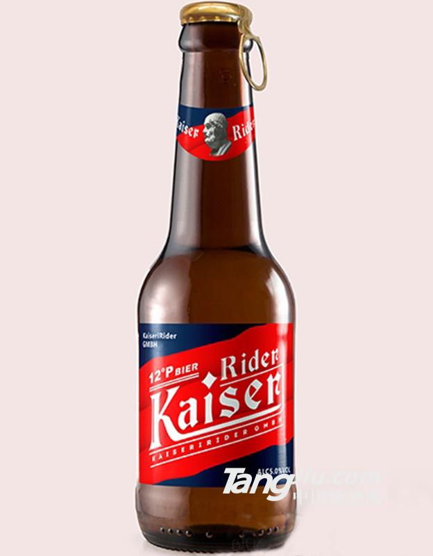 凯撒骑士啤酒红瓶12度208ml