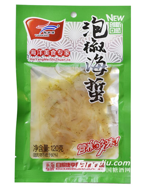 泡椒海蜇袋装120g