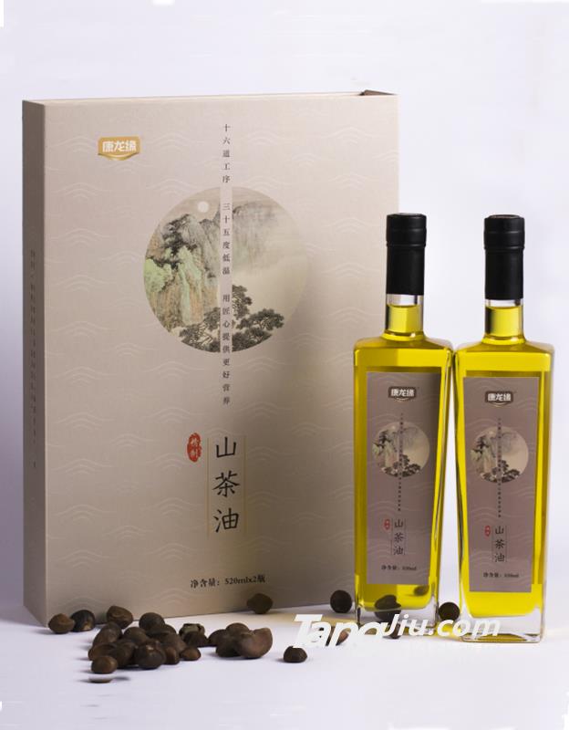 康龙缘山茶油山水礼盒520ml