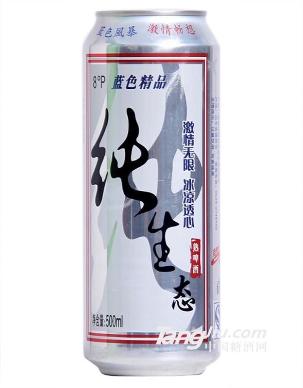 8°P克代尔纯生态啤酒500ml