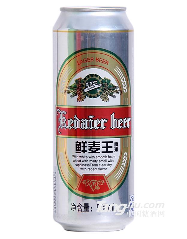 8°P克代尔鲜麦王啤酒