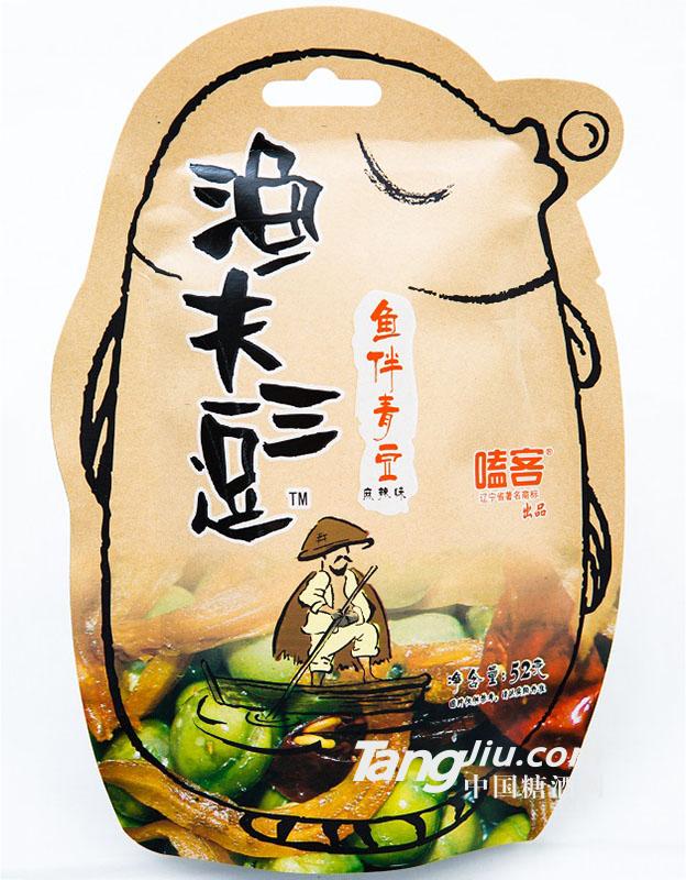 鱼伴青豆52g