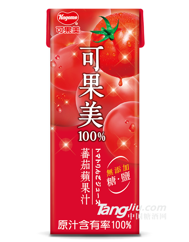 可果美蕃果園99%蕃茄蘋果汁200ml