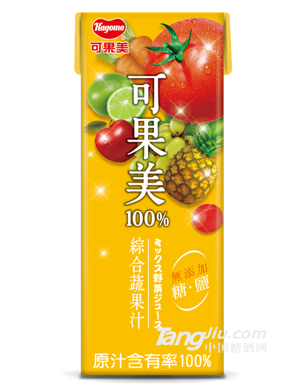 可果美蕃果園99%綜合蔬果汁200ml