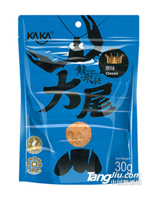 卡卡-大尾蝦餅原味-30g
