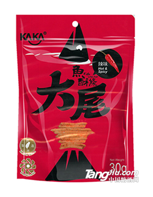 卡卡-大尾魚酥條辣味-30g