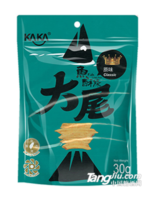 卡卡-大尾魚酥條原味-30g