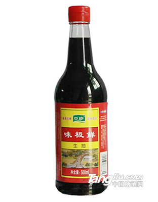 口珍味极鲜生抽500ml