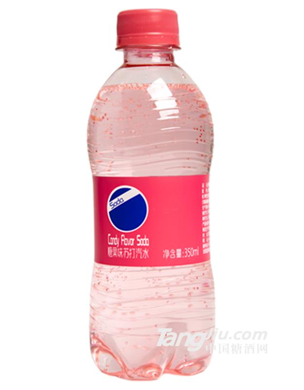 蓝岸糖果味苏打汽水-350ml