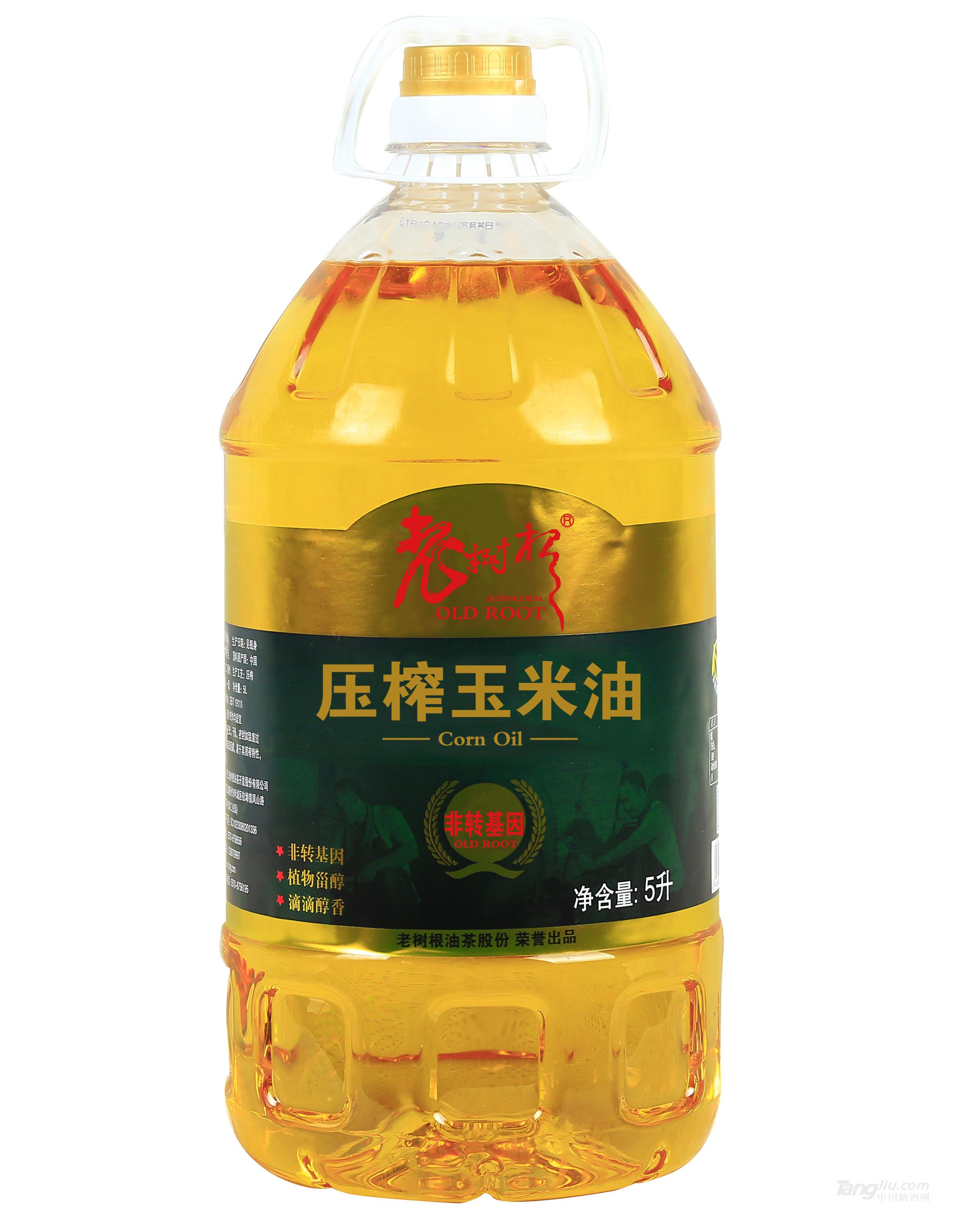 老树根压榨玉米油5L