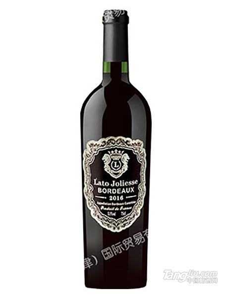 拉图乔力斯干红葡萄酒-金属黑标