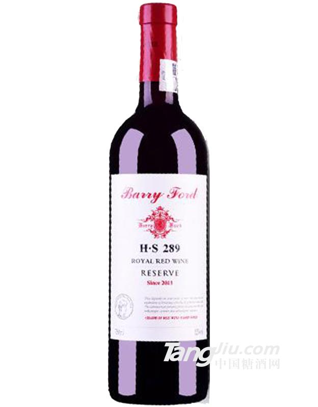 澳洲2011奔富HS289干红葡萄酒