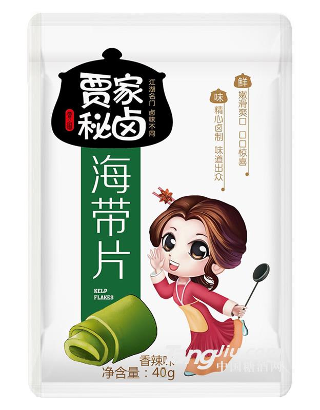 贾家秘卤香辣味海带片40g